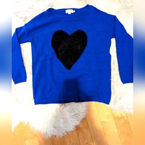 Molly Bracken heart sweater
